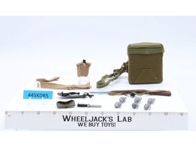 GI Joe Action Marine Equipment Set Paratrooper 100% Complete 12" Accessory
