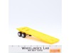 Semi Flatbed Trailer Schaper Road King 1980's Stompers Yellow Vintage