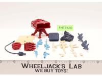 Lot Battle Gear Accessory 4 Set 6 Complete 1986 Weapons G.I. Joe Vintage