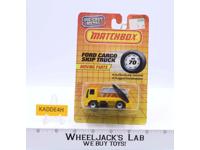 Ford Cargo Skip Truck MB 70 Matchbox Die Cast 1989 MOSC NEW