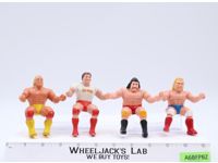Lot of 4 Thumb Wrestlers WWF 1985 LJN Titan Sports Action Figures
