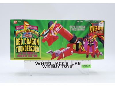Red Dragon Thunderzord Power Rangers 1994 Bandai Action Figure
