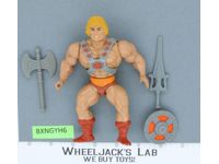 He-Man 100% Complete He-Man Masters of the Universe MOTU 1982 Mattel Vintage