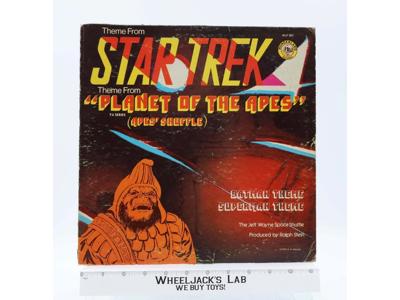 Star Trek / Planet Of The Apes Jeff Wayne Space Shuttle 1975 Wonderland Records