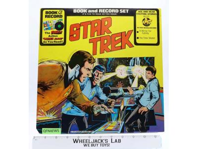 Star Trek Book & Record Set 1979 Peter Pan Vinyl Record Power Records