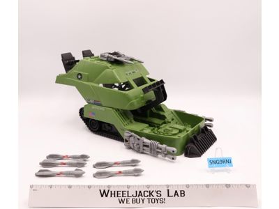 Mobile Battle Bunker 100% Complete GI Joe 1990 Hasbro Action Figure Vehicle