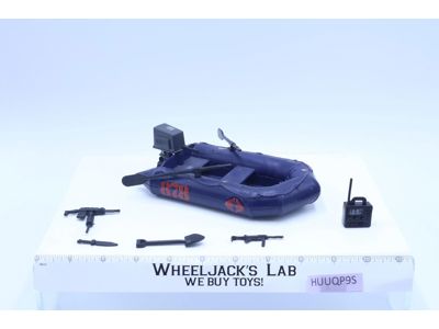 Cobra Night Landing Raft 100% Complete G.I. Joe 1985 Hasbro Vintage Vehicle