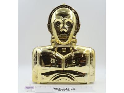 C-3PO Action Figure Storage Case Star Wars 1983 Kenner Vintage