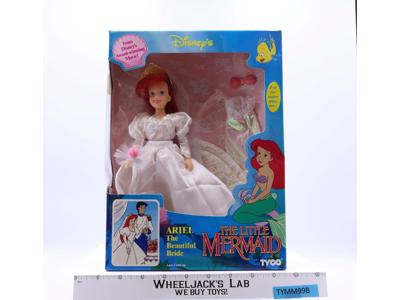 #1804 Ariel Beautiful Bride The Little Mermaid Disney 1991 Tyco NEW SEALED