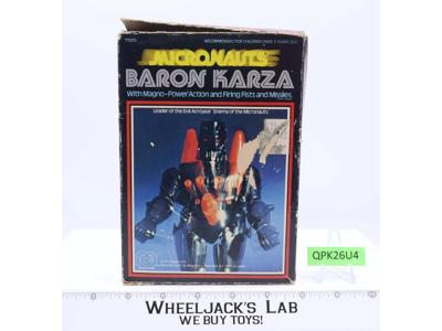 Baron Karza Micronauts 1977 Mego Vintage Action Figure