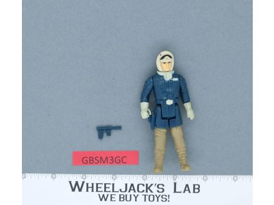 Han Solo Hoth 100% Complete Star Wars ESB 1980 Vintage Kenner Figure NO REPRO