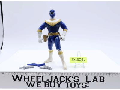 Blue Ranger III Axe Action Zeo Power Rangers 1996 Bandai Action Figure