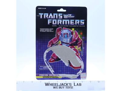 Sparkstalker Cardback 1987 Vintage Hasbro G1 Transformers Action Figure
