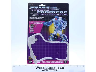 Breakdown Cardback Vintage 1986 G1 Transformers Hasbro Action Figure