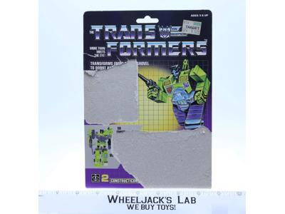 Scavenger Devastator Cardback Vintage 1985 G1 Transformers Action Figure