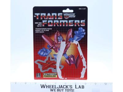 Powerglide Cardback 1985 Vintage Hasbro G1 Transformers Action Figure