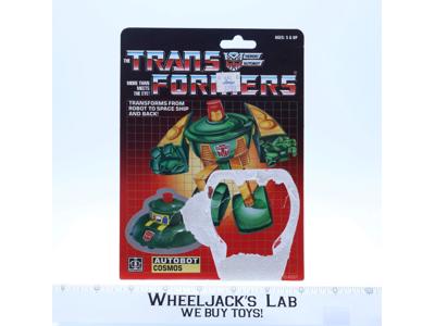 Cosmos Cardback Vintage 1986 G1 Transformers Hasbro Action Figure