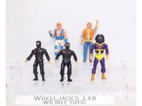 Lot of 5 Karate Kommandos Ninja Warrior 1980s Kenner Vintage Action Figures