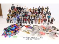 Giant Lot of Star Trek 3.75" Action Figures + Stands & Accessories 90s Playmates