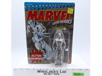 The Silver Surfer Marvel Super Heroes 1990 Toybiz Action Figure UNPUNCHED MOSC