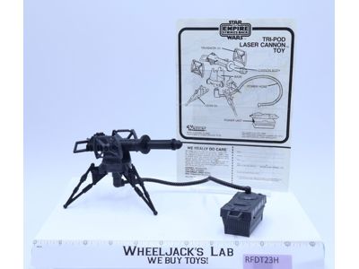 Tri-Pod Laser Cannon 100% Complete ROTJ Star Wars 1983 Kenner Vintage