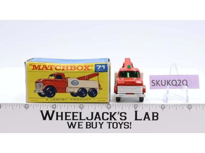 Wreck Truck 71 Lesney Matchbox Series 1960's Made In England