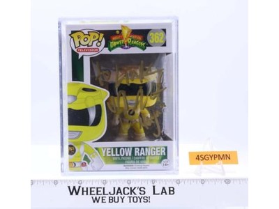 Yellow Ranger Funko Pop AUTOGRAPHED Cerina Vincent Power Rangers Lost Galaxy