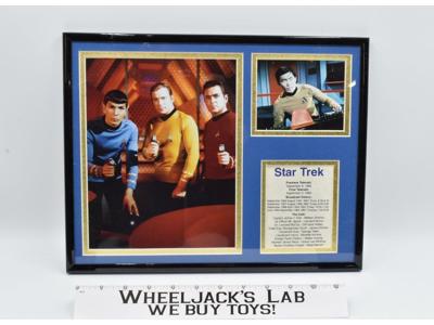 Kirk Spock McCoy Star Trek Original Series Framed Picture Front Row Collectibles