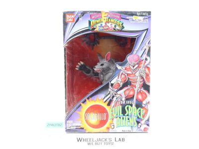 Socadillo Evil Space Alien Mighty Morphin Power Rangers 1994 Bandai Figure
