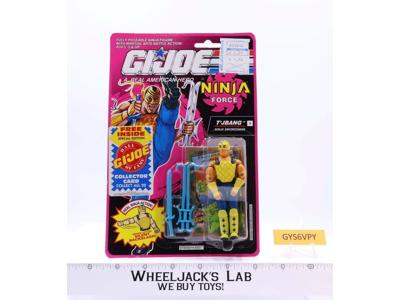 T'JBANG GI Joe Ninja Force 1991 Hasbro Action Figure NEW MOSC SEALED
