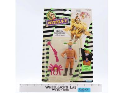 Harry the Haunted Hunter Beetlejuice 1989 Kenner Action Figure NEW SEALED