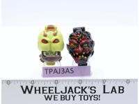Rock Monster & Brain Face Shrunken Heads Mighty Max 1993 Bluebird Toys Playsets