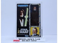 Ben Obi Wan Kenobi 12 inch CAS GRADED 85+ 85/85/85 Star Wars 1979 Kenner SEALED