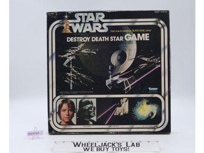 Destroy Death Star Board Game 100% Complete Star Wars 1977 Kenner Vintage