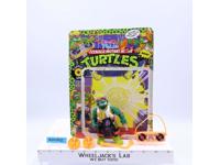 Rappin' Mike 100% Complete W/Card *UNPUNCHED* TMNT Playmates Action Figure