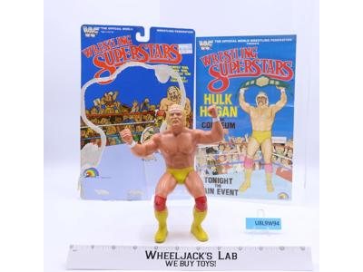 Hulk Hogan 8" Wrestling Superstars WWF 1984 1985 Titan Sports Cardback POSTER