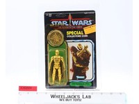 C-3PO Removable Limbs CAS GRADED 80 80/85/85 Star Wars POTF 92 Back-A Kenner