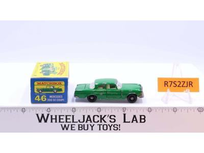 Mercedes 300 SE Coupe 46 W Original Box Lesney Matchbox 1960's England