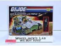 Triple T W/ Sgt. Slaughter CAS GRADED 85 85/85/90 GI Joe 1986 Hasbro NEW SEALED