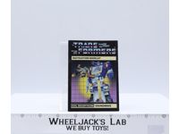 Soundwave Action Figure Instruction Manual Booklet 1985 Hasbro G1 Transformers