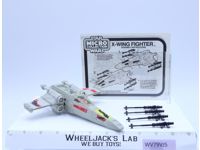 Battle Damaged X-Wing Fighter 100% Complete Star Wars Micro Collection Kenner