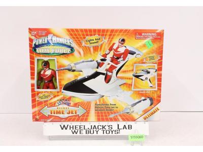 Deluxe Time Jet 100% Complete Power Rangers Time Force 2000 Bandai Action Figure