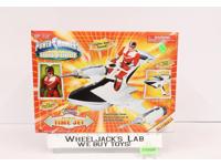 Deluxe Time Jet 100% Complete Power Rangers Time Force 2000 Bandai Action Figure