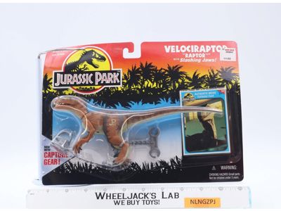 Velociraptor Jurassic Park Dino Strike 1993 Kenner Action Figure NEW SEALED