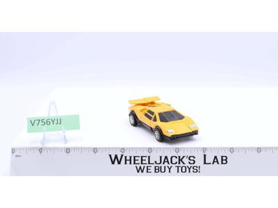 Countach Pocket Puzzler Yellow Lamborghini 100% complete 1984 Gobots Bandai