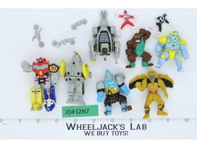 Lot of 12 Mini Micro Power Rangers 1990's Bandai Up to 2.75" Action Figures