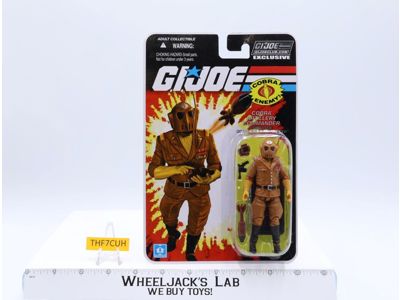 W.O.R.M.S. Officer GI Joe Collector's Club Exclusive 2017 Hasbro MOSC SEALED