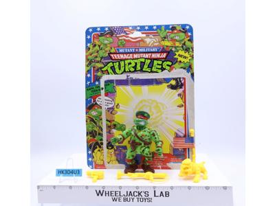 Green Teen Beret Raphael Raph 100% Complete TMNT 1991 Playmates Action Figure