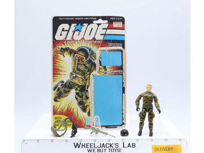 Rip Cord V1 100% Complete 32 Cardback 1984 G.I. Joe Hasbro Vintage Action Figure