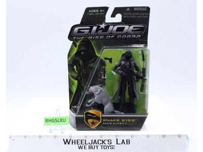 Snake Eyes GI Joe Rise of Cobra 2009 Hasbro Action Figure NEW MOSC SEALED